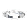 Silver American Diamond Band Ring Silver American Diamond Band Ring