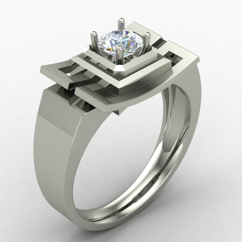 Solitaire Engagement Genta Ring Solitaire Engagement Genta Ring