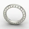 Silver Anniversary Promise Band Ring