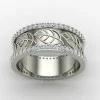 Celtic Silver Band Ring Celtic Silver Band Ring