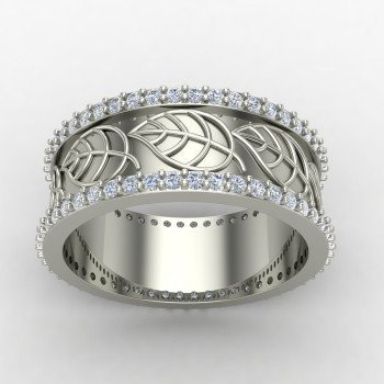 Celtic Silver Band Ring