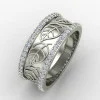 Celtic Silver Band Ring Celtic Silver Band Ring