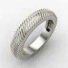Wide Silver Band Ring Wide Silver Band Ring