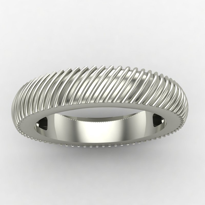 Wide Silver Band Ring Wide Silver Band Ring