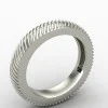 Wide Silver Band Ring Wide Silver Band Ring