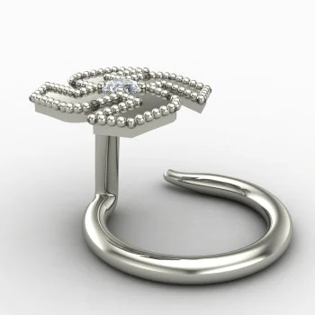 Swastik Nose Pin
