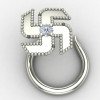 Swastik Nose Pin Swastik Nose Pin