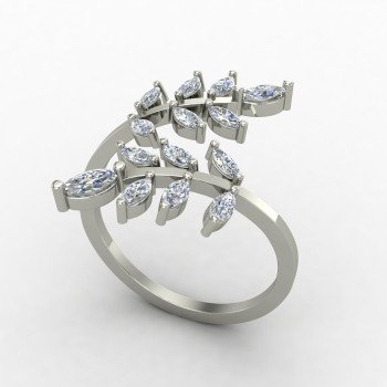 Unique Marquise Engagement Ring