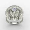 American Diamond Solitaire Cocktail Rings American Diamond Solitaire Cocktail Rings