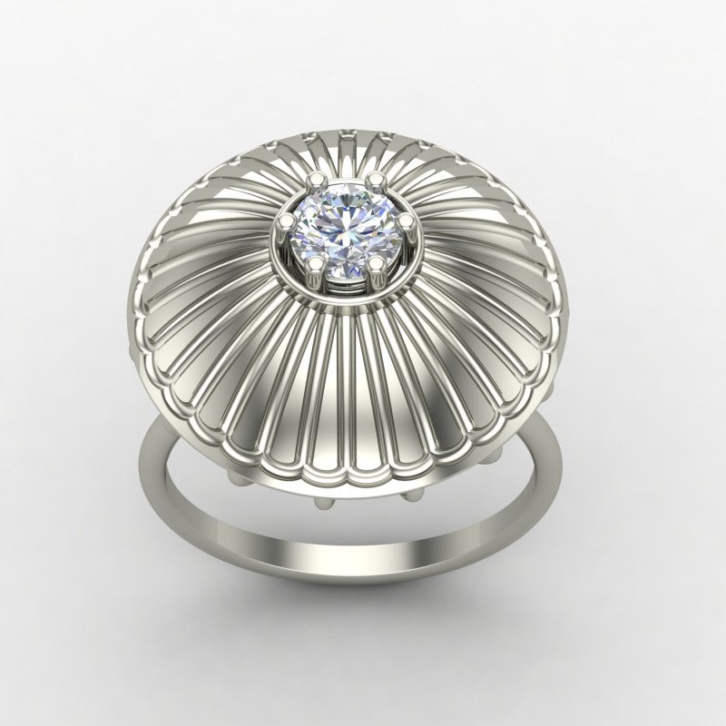 American Diamond Solitaire Cocktail Rings American Diamond Solitaire Cocktail Rings