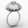 American Diamond Solitaire Cocktail Rings American Diamond Solitaire Cocktail Rings