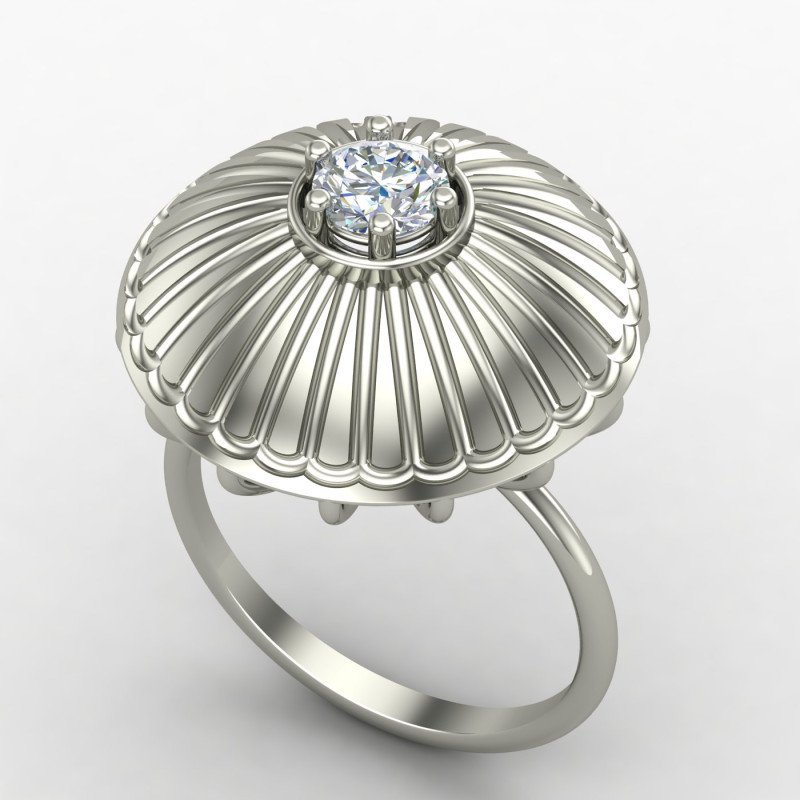 American Diamond Solitaire Cocktail Rings American Diamond Solitaire Cocktail Rings