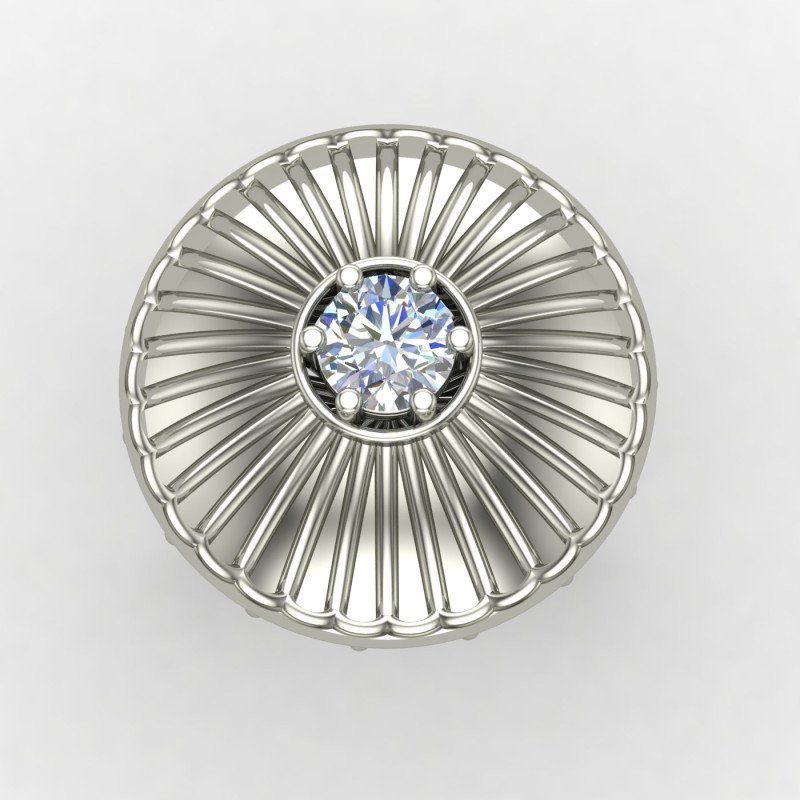 American Diamond Solitaire Cocktail Rings American Diamond Solitaire Cocktail Rings