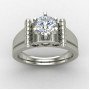 Single Solitaire Engagement Rings