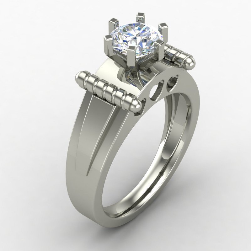Single Solitaire Engagement Rings