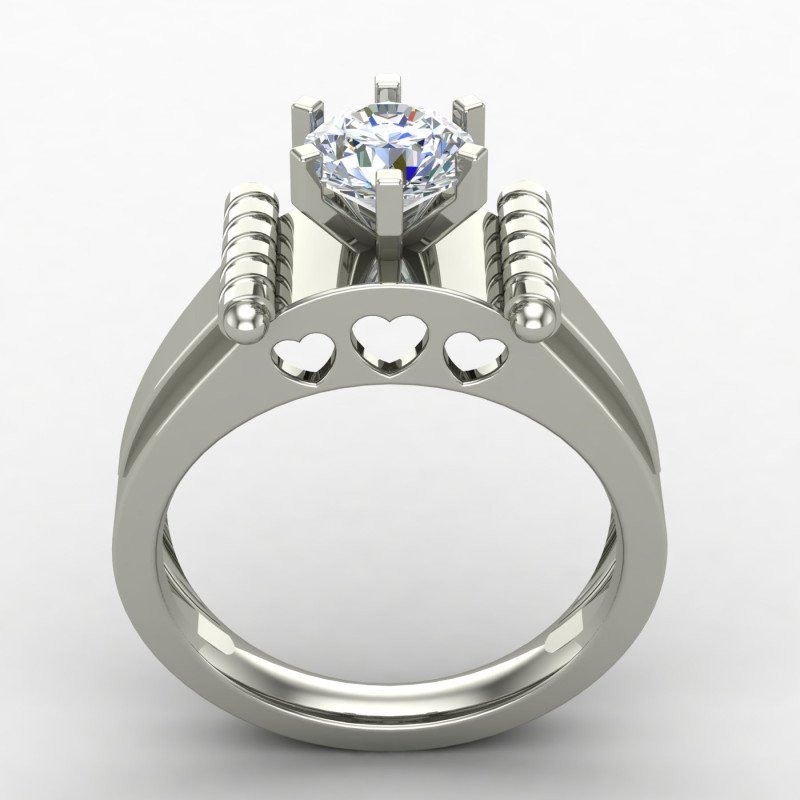 Single Solitaire Engagement Rings