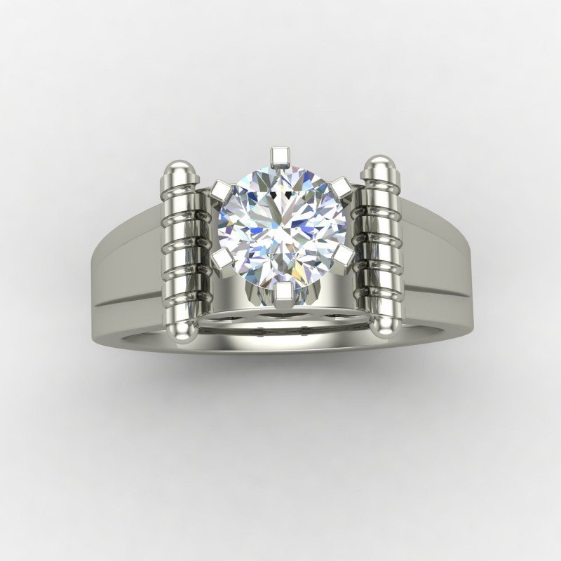 Single Solitaire Engagement Rings