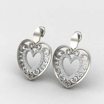 Handmade Silver Earring Handmade Silver Earring