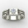 Christ Solitaire American Diamond Ring Christ Solitaire American Diamond Ring
