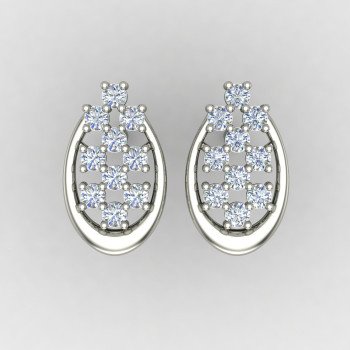 Sterling Silver Women Earring