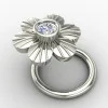 Silver Nose Pin for Bridal Look