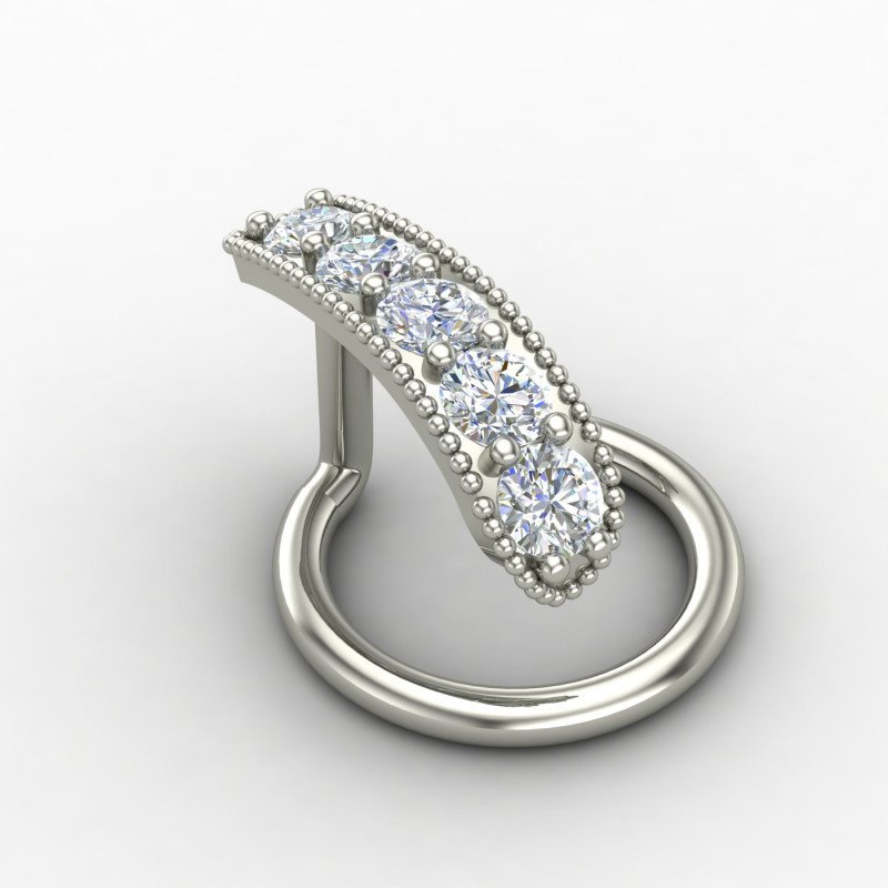 Trending Silver Nose Pin Styles