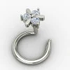 Authentic Silver Nose Pin