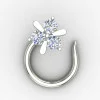 Authentic Silver Nose Pin