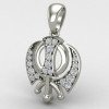 Silver Khanda Pendant