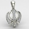 Silver Khanda Pendant