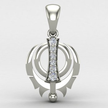 Sikh Khanda Pendant