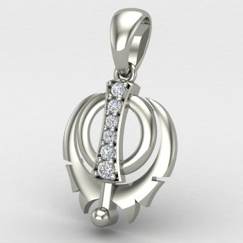 Sikh Khanda Pendant