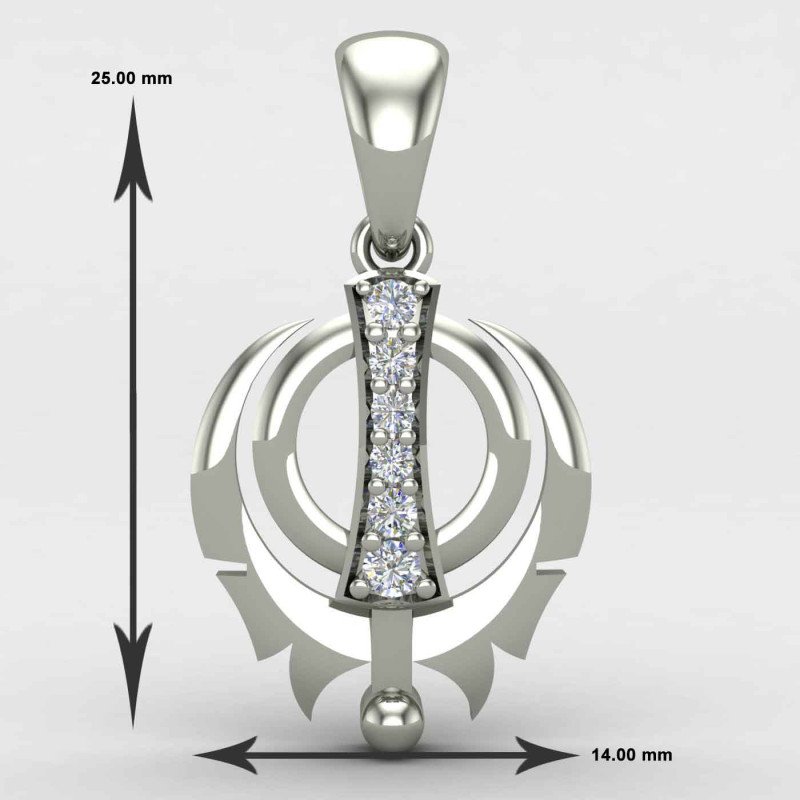 Sikh Khanda Pendant Sikh Khanda Pendant