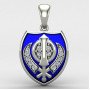 Women Silver Khanda Locket