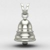 Silver Bell Pendant
