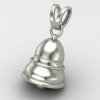 Silver Bell Pendant