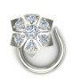 Traditional Modern Silver Nose Pin
