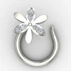 Sterling Silver Nose Pin for Women
