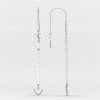 Sui Dhaga Silver Earring