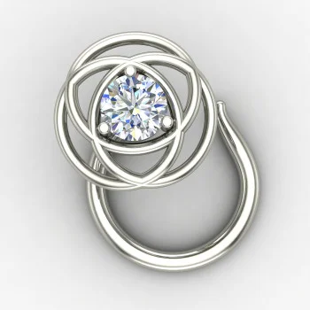 925 Sterling Silver Nose Pin