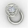 925 Sterling Silver Nose Pin