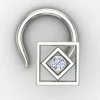 Traditional Silver Nose Pin