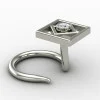 Traditional Silver Nose Pin
