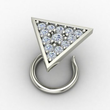 Tribal Silver Sose Pin