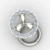 925 Sterling Silver Flower Nose Pin