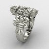 Laxmi Mata Silver Ring