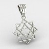 Bhagya Silver Pendant