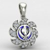 Silver Khanda Locket