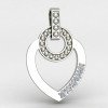 Women Heart Pendant Silver Women Heart Pendant Silver