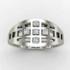 Silver Wedding Band for Men Silver Wedding Band for Men